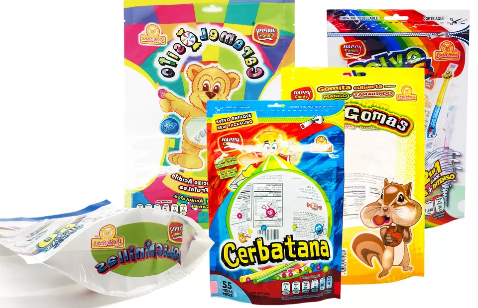 Custom Candy Packaging Mylar Bags