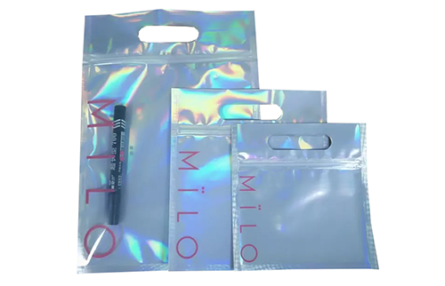 Custom Holographic Foil Pouch Mylar Bag