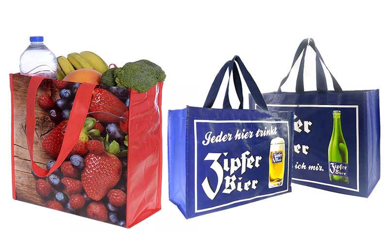 Custom High Quality Extra Large Capacity Laminated PP Woven Shopping Bag