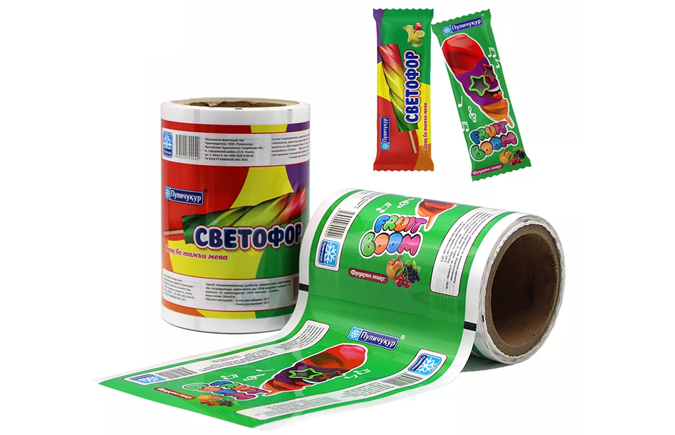 Custom Print Ice Cream Package Film