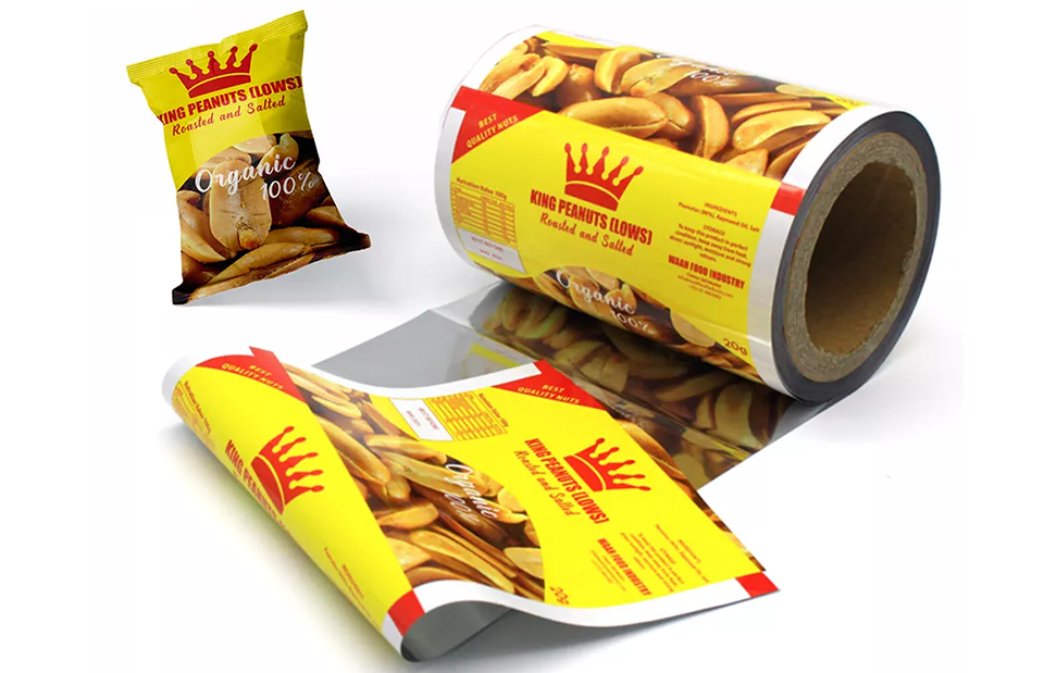 custom nuts packaging film